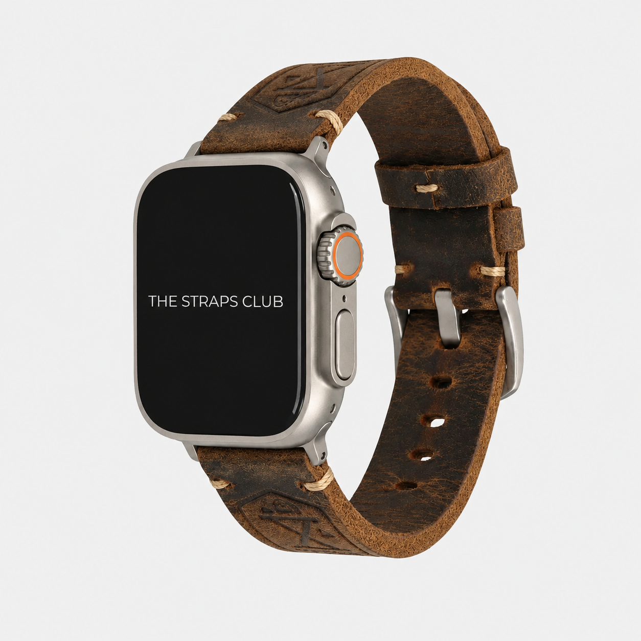 The Heritage Leather Apple Watch Strap