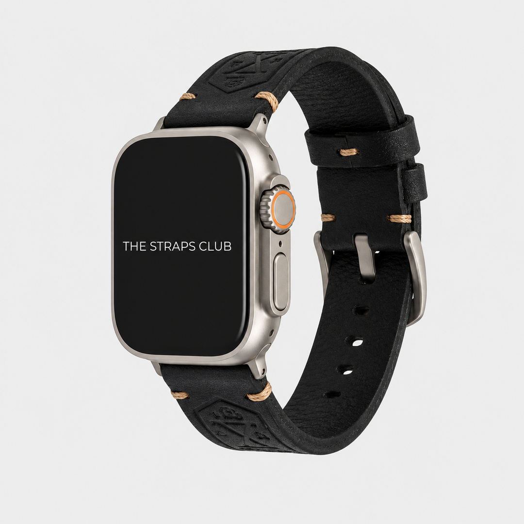 The Heritage Leather Apple Watch Strap