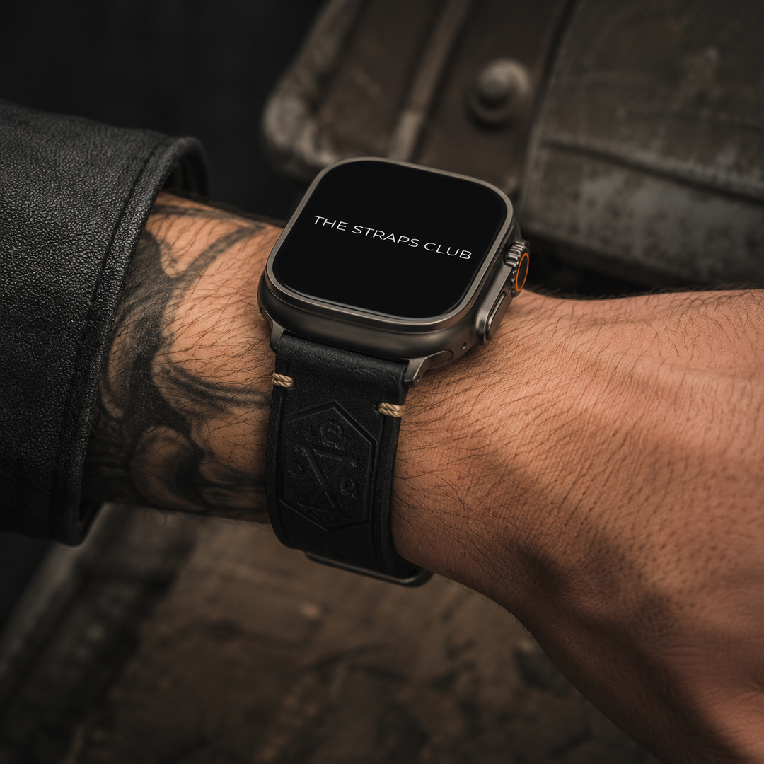 The Heritage Leather Apple Watch Strap