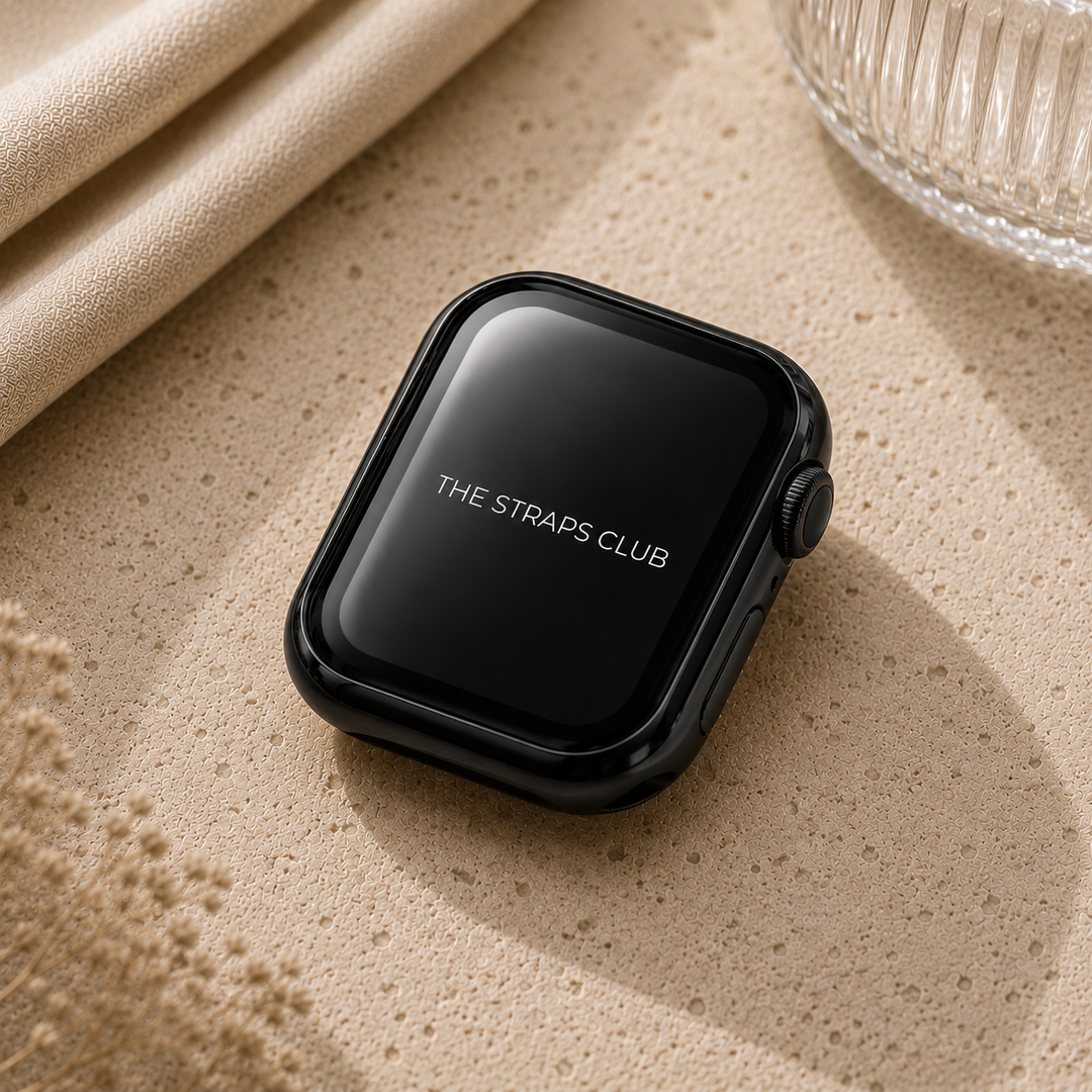 The Glossy Glass Apple Watch Cover