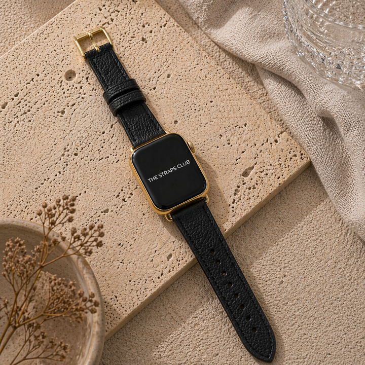 The leather Apple Watch Strap