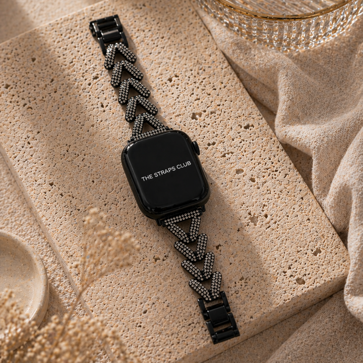 The diamond V Apple Watch Strap