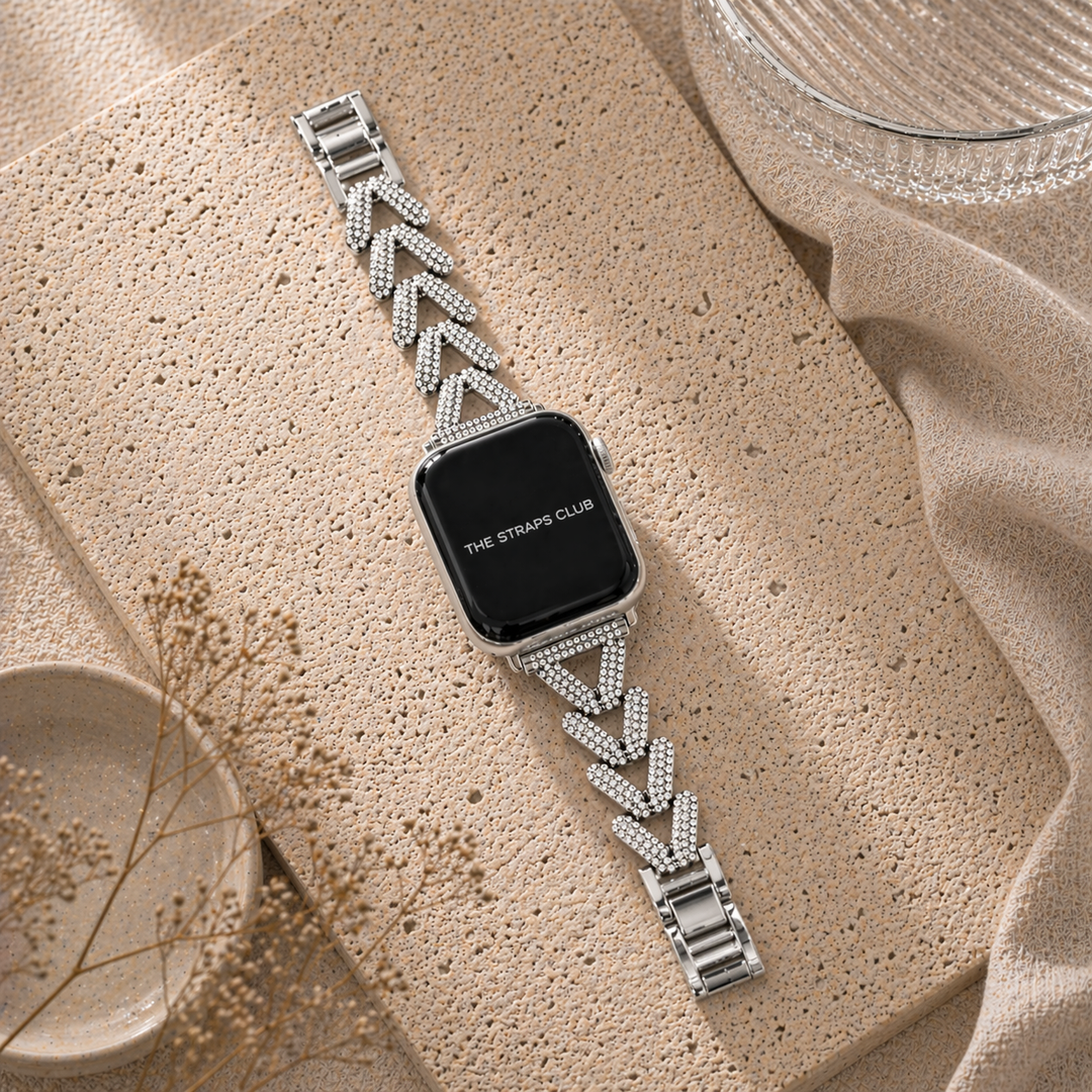 The diamond V Apple Watch Strap