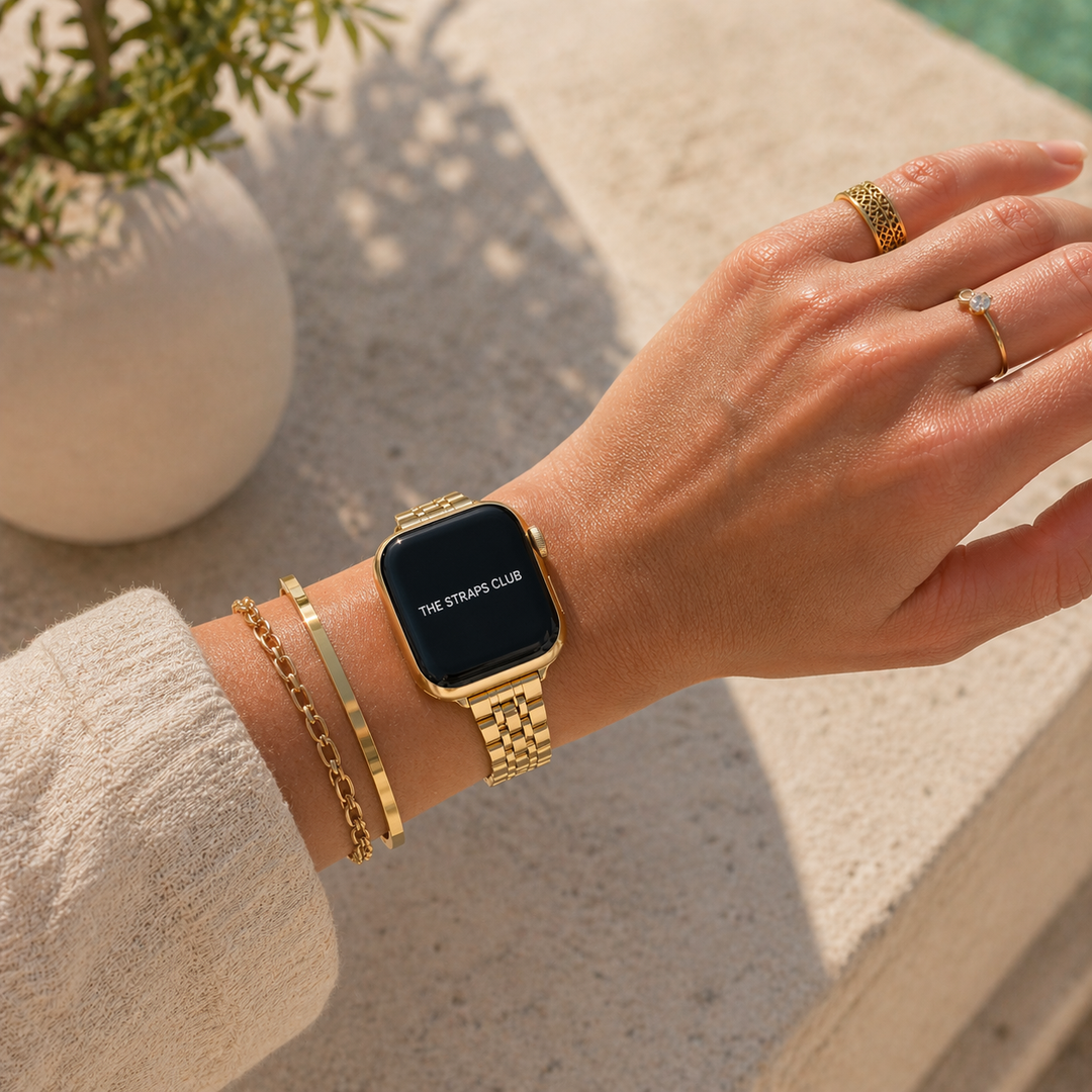 The Élise Slim Apple Watch Strap