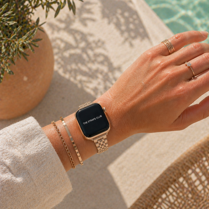 The Élise Slim Apple Watch Strap