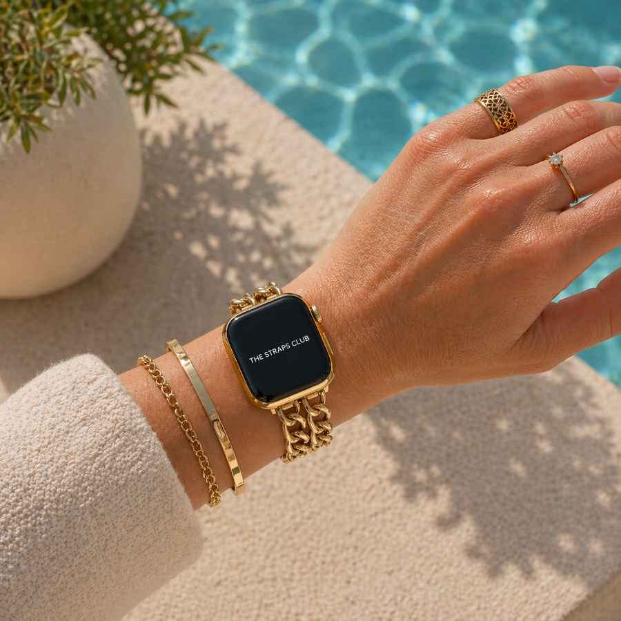 The Double Chain Apple Watch Strap