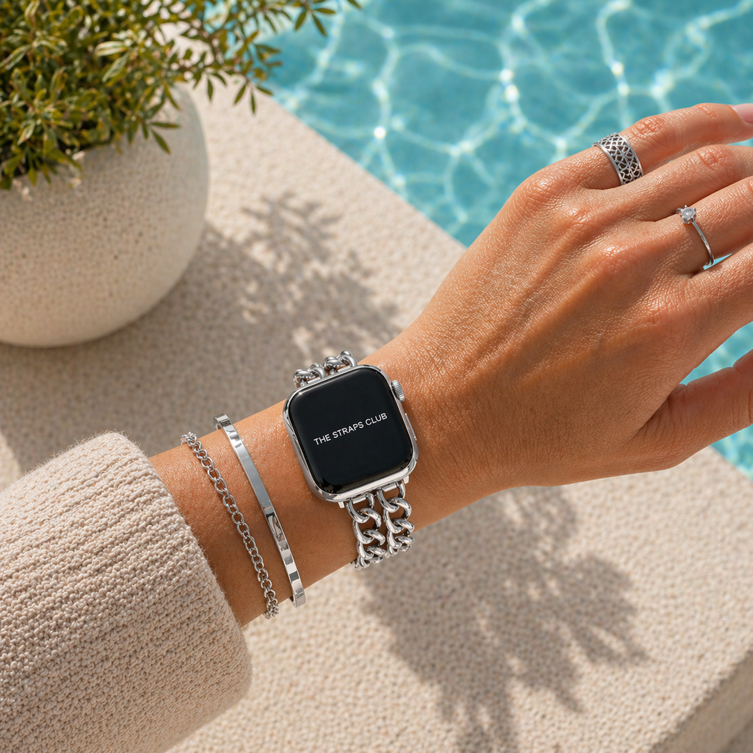 The Double Chain Apple Watch Strap