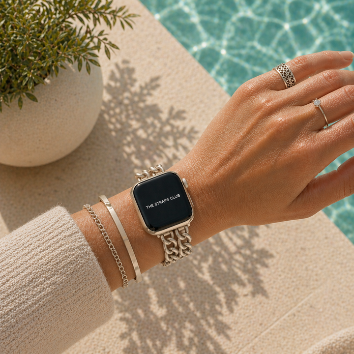 The Double Chain Apple Watch Strap