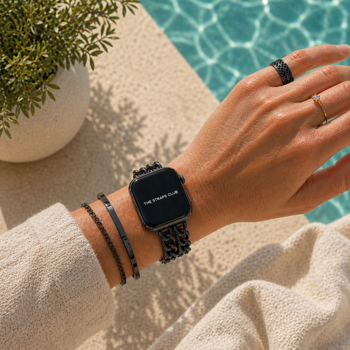 The Double Chain Apple Watch Strap
