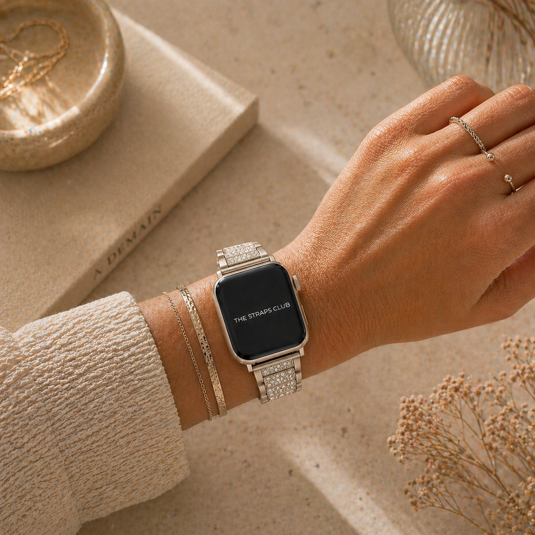 The Diamond Apple Watch Strap