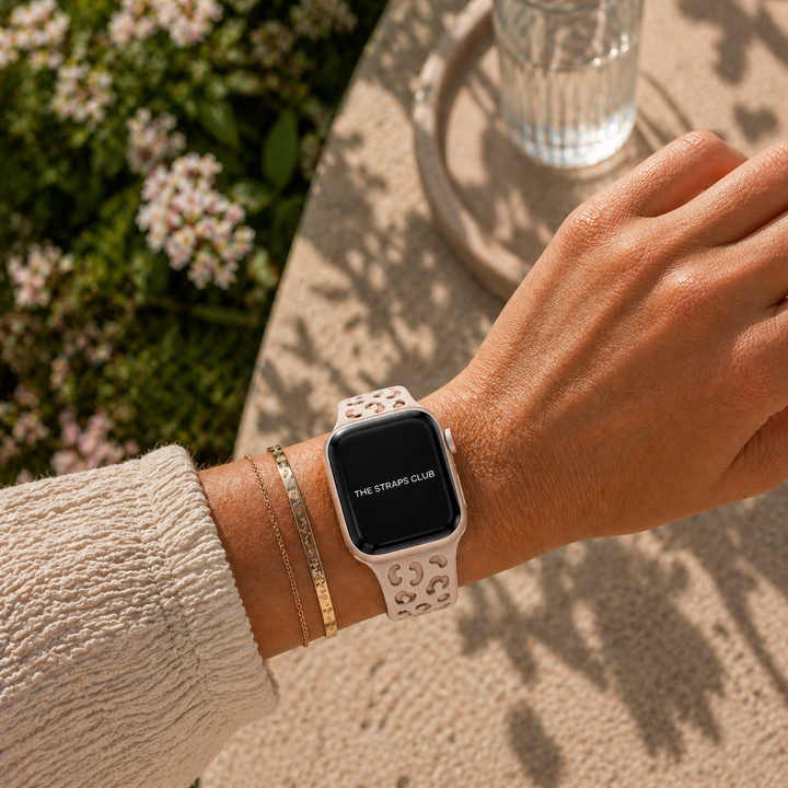 The Leopard Apple Watch Strap