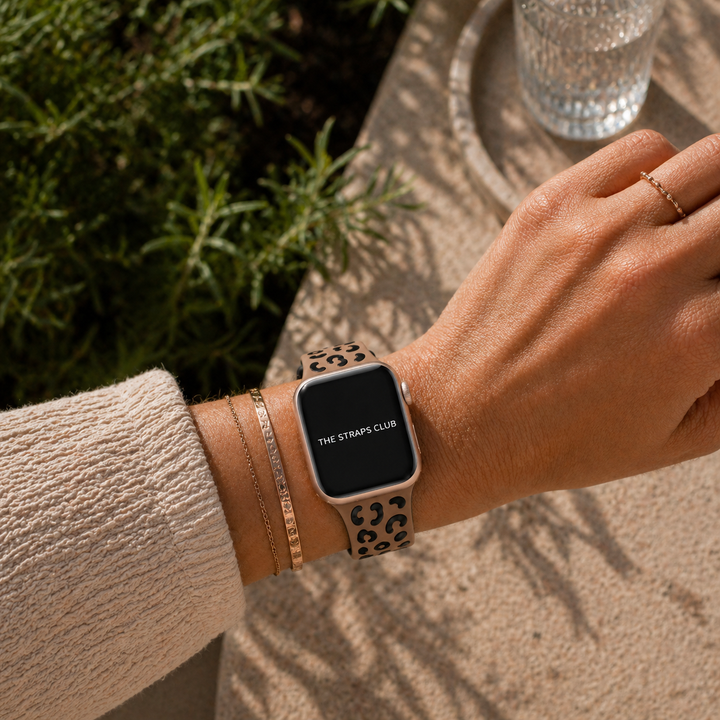 The Leopard Apple Watch Strap