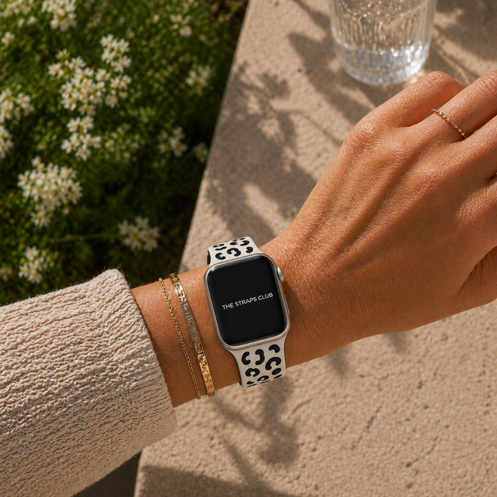 The Leopard Apple Watch Strap