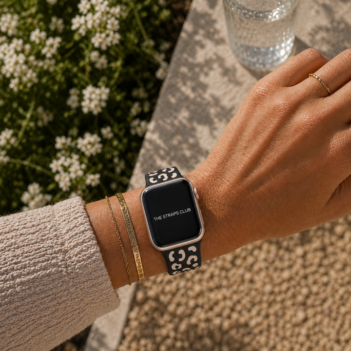 The Leopard Apple Watch Strap