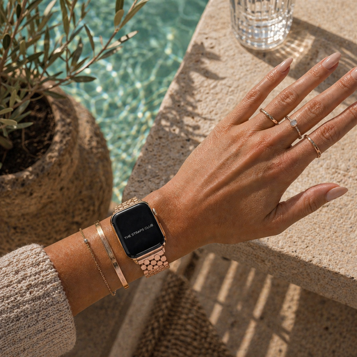 The Honeycomb Apple Watch Strap