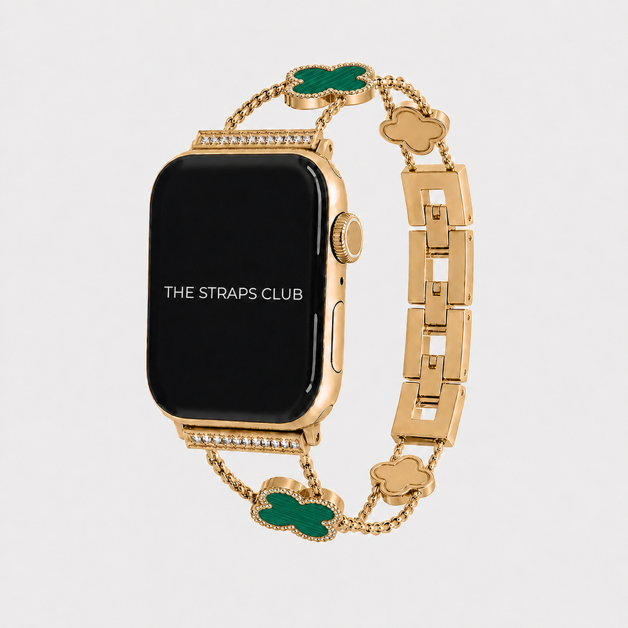 The Clover Lucky Green Apple Watch Strap