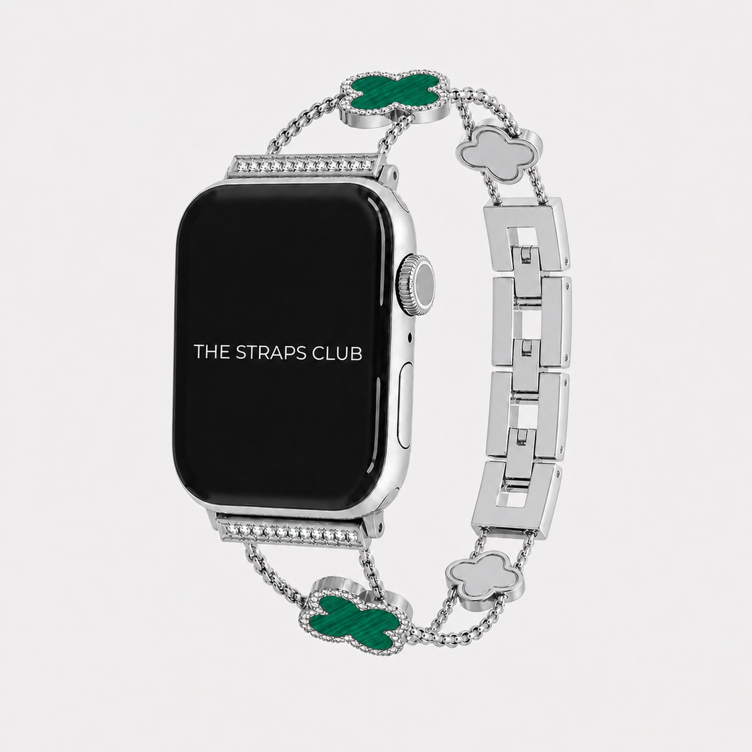 The Clover Lucky Green Apple Watch Strap