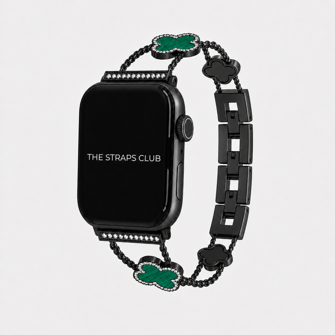 The Clover Lucky Green Apple Watch Strap