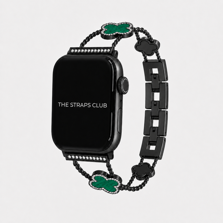 The Clover Lucky Green Apple Watch Strap
