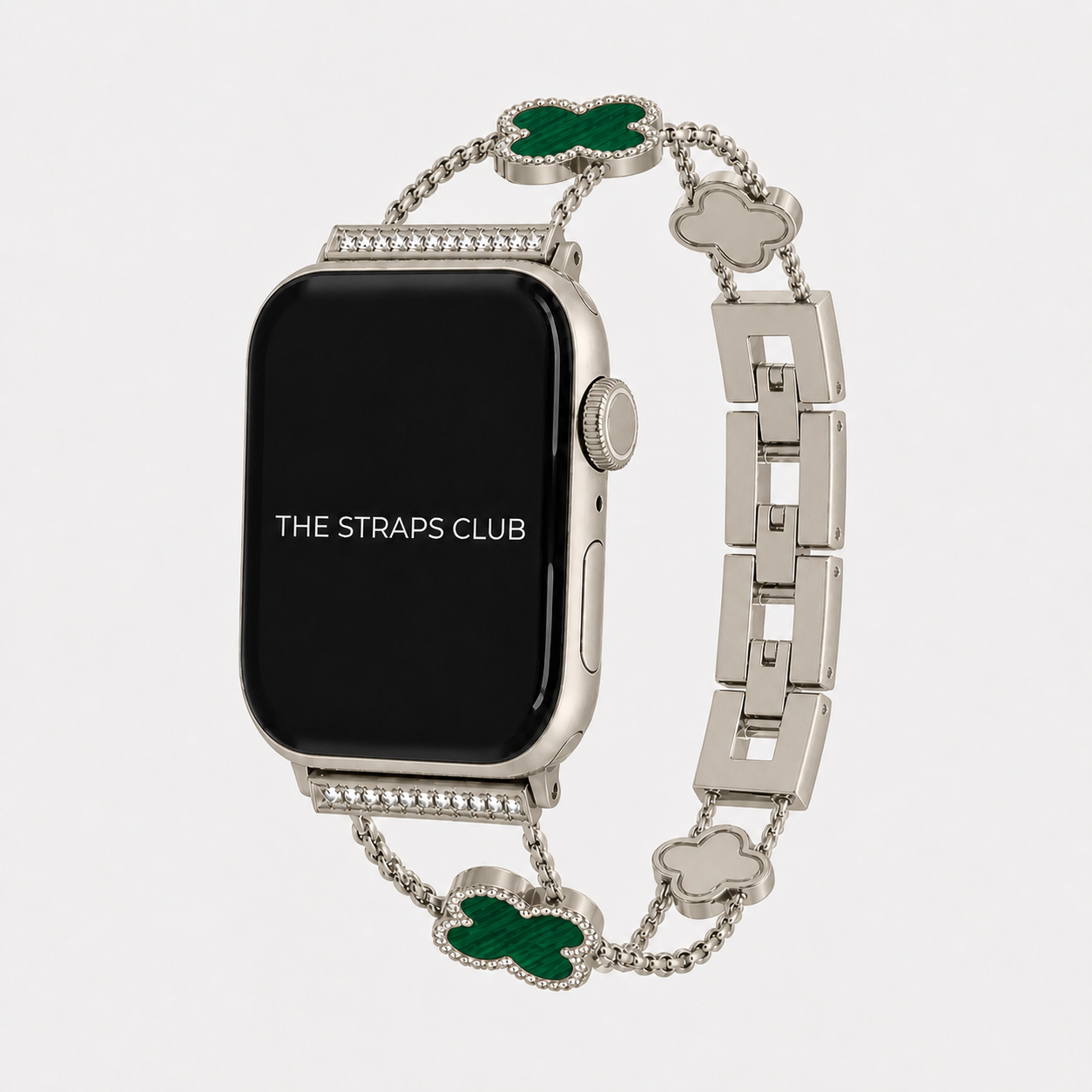 The Clover Lucky Green Apple Watch Strap