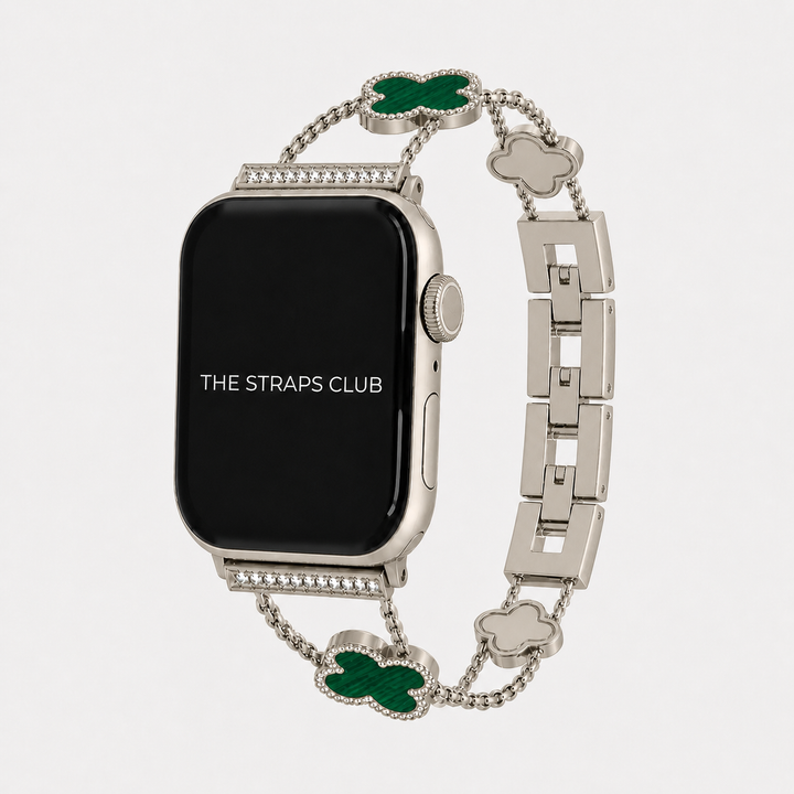 The Clover Lucky Green Apple Watch Strap