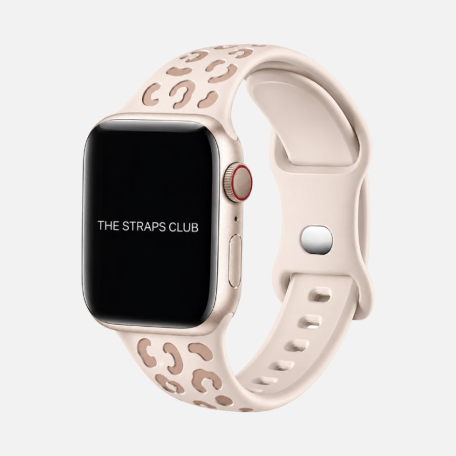 The Leopard Apple Watch Strap