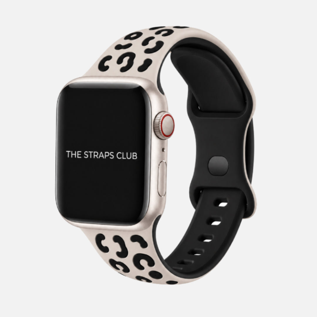 The Leopard Apple Watch Strap