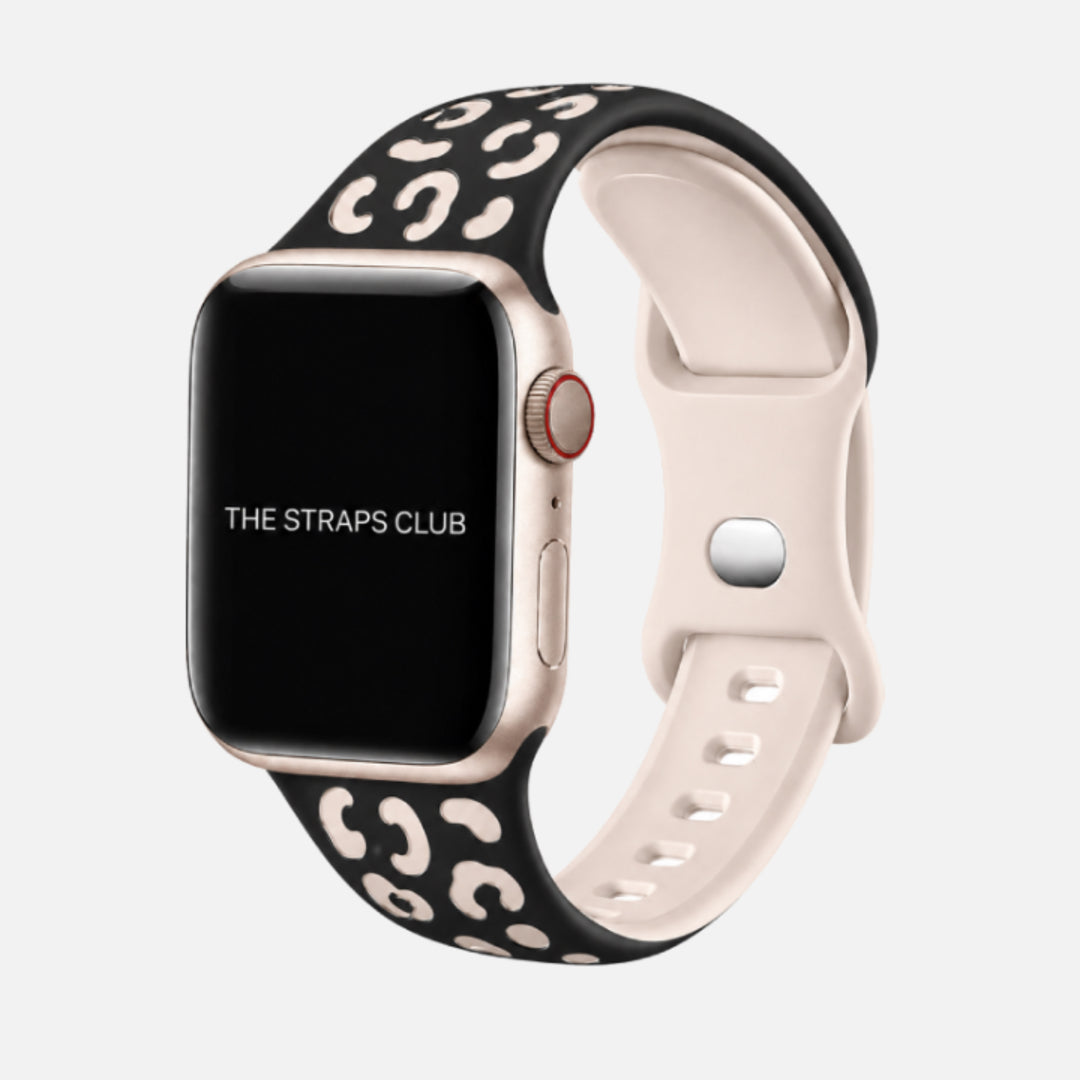 The Leopard Apple Watch Strap