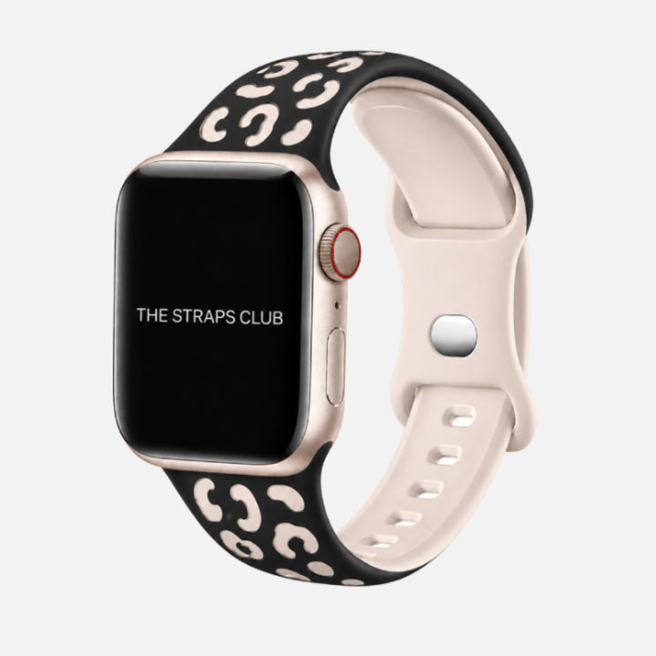 The Leopard Apple Watch Strap